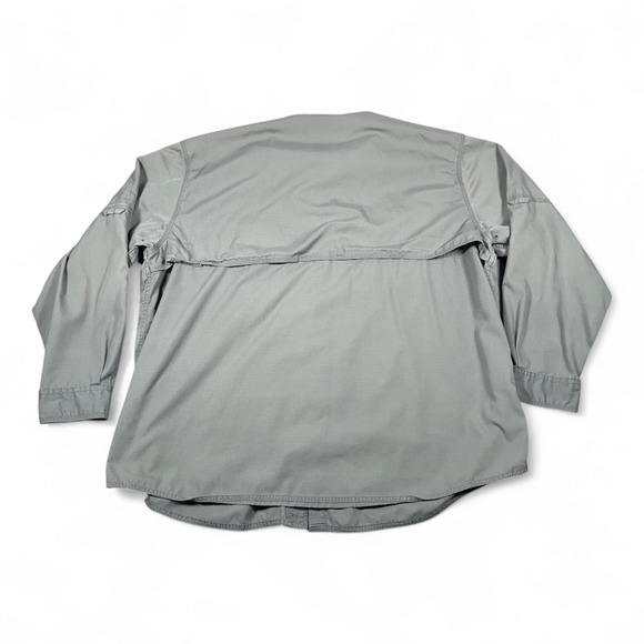 511 Tactical Shirt Adult 2XL XXL Gray Ripstop Utility Outdoor Durable Pockets - Picture 3 of 10